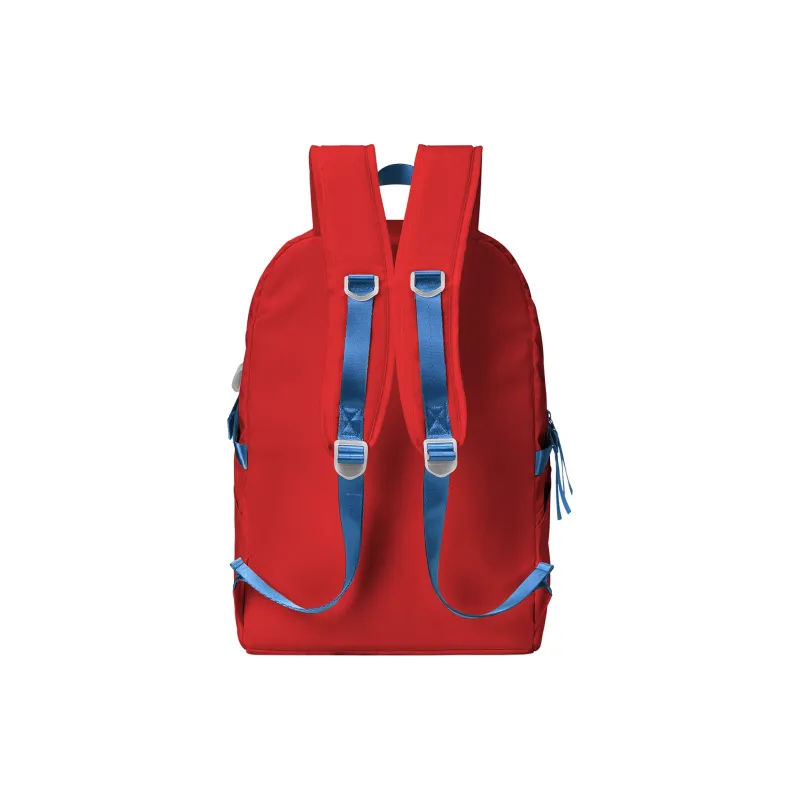 DRACONITE Polyester Students Backpack Unisex Red-2