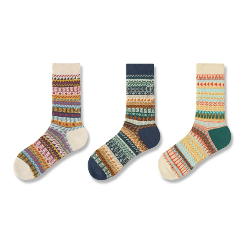 YOOKA Mid Calf Socks Unisex Combo Set-8