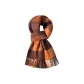 211 Coffee Orange Plaid
