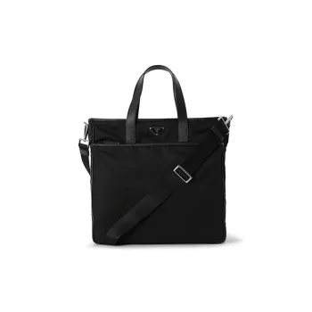 PRADA Nylon One Shoulder Handbag Men's Black