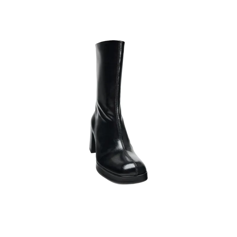 ZARA Ankle Boots 7cm Women's Black-2