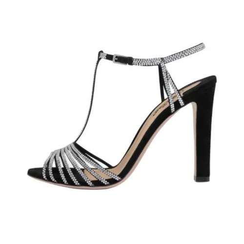 TOM FORD Jeryy One Strap Sandals 10.5cm Women's Black