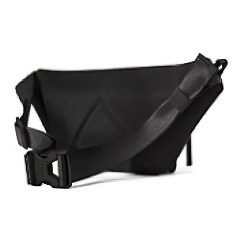 Skechers Fabric Fanny Pack Regular Unisex Carbon Black-2