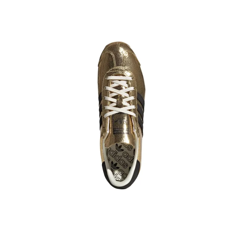 Adidas Country Og Gold Metallic Black Women's-4