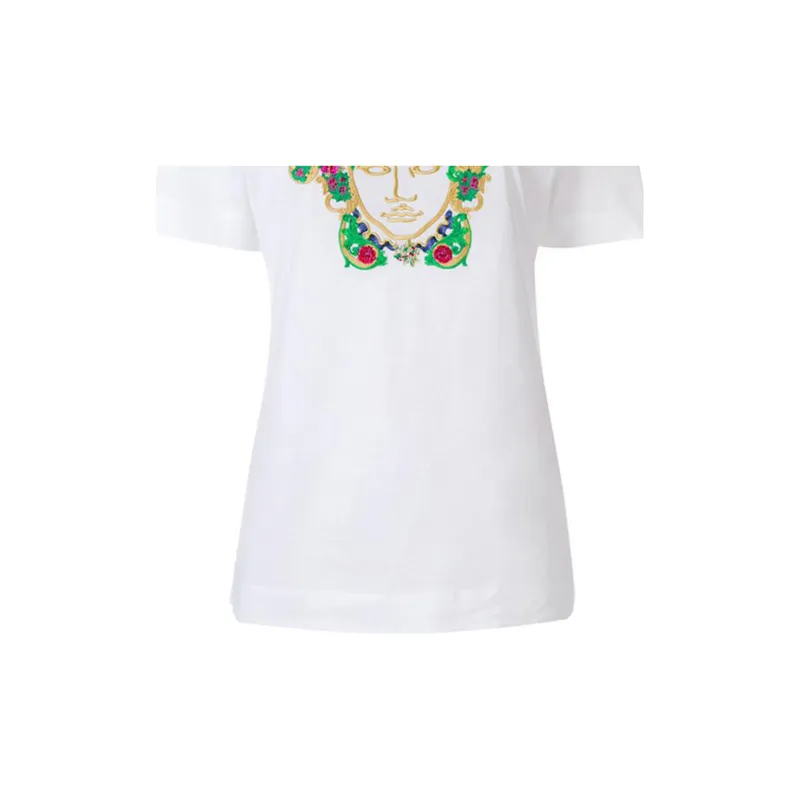 VERSACE T Shirts Women's White-3