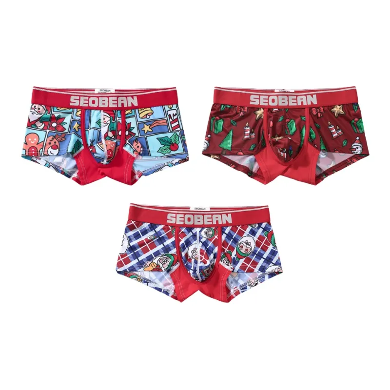 SEOBEAN Underpants Men's 3 Pack-3