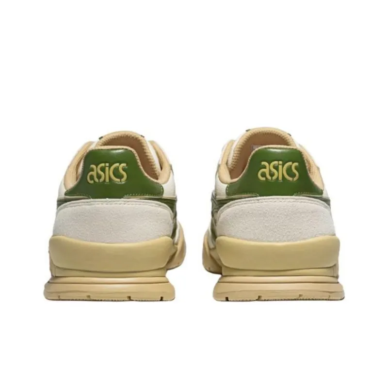 Asics Gel Spotlyte Cushioning Wear Resistant Low Top Casual Shoes Unisex Beige Green-3