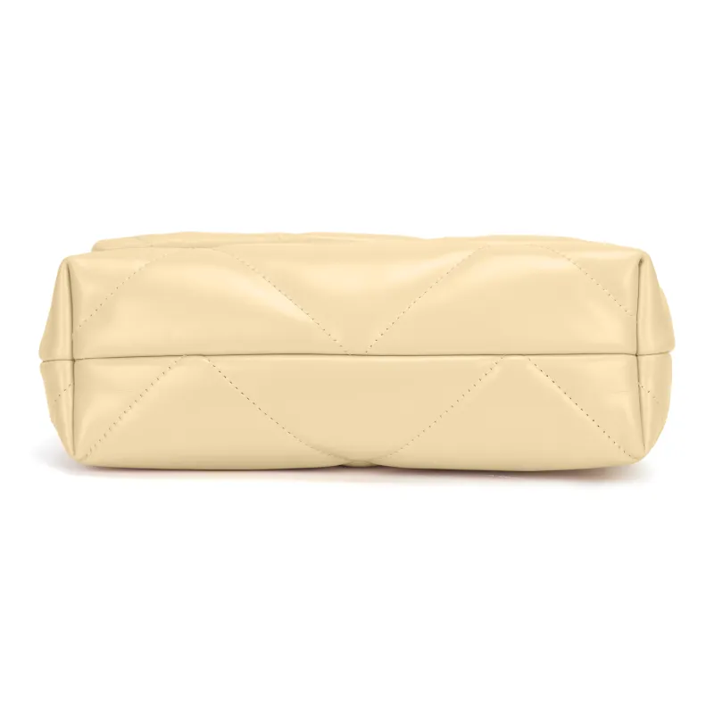 TORY BURCH Kira Nappa Leather Portable Crossbody Bag, Shoulder Bag Small Size Women's Vanilla-3