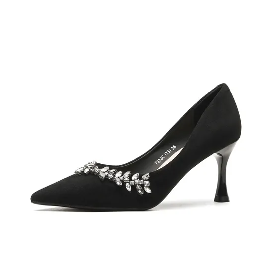 HKCP Slim Heel High Heels 7.5cm Women's-0
