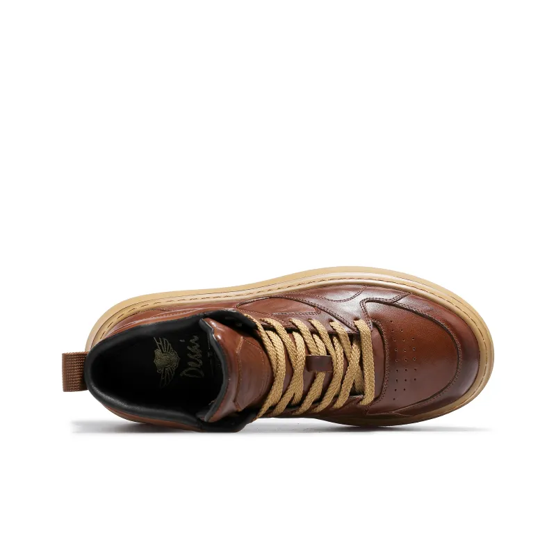 Desai Anti-Slip Wear-Resistant High-Top Skateboard Shoes Men's-22