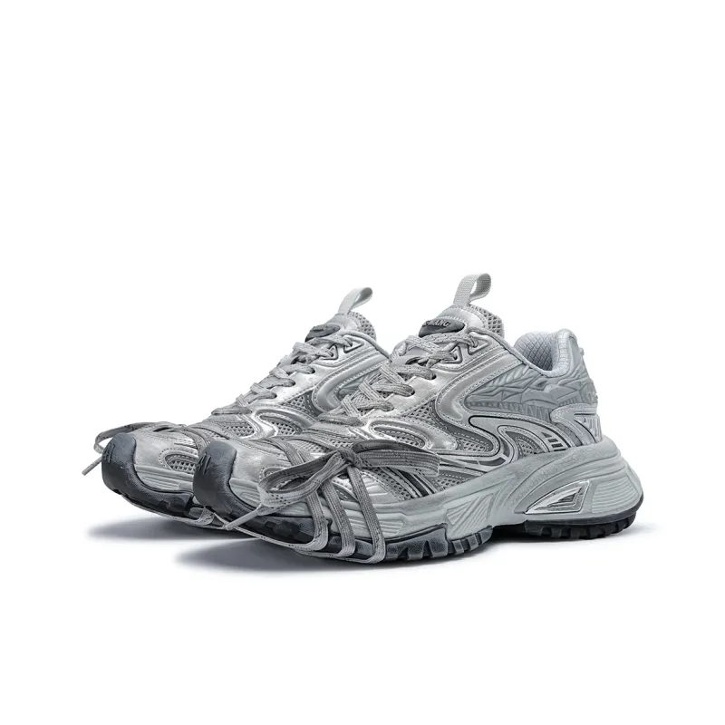 K-WANG Paris Fashion Apparel Wind Anti-Slip And Wear-Resistant Height Increasing Low-Top Chunky Sneakers Men's-29