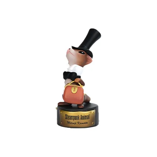 POP MART Steam Punk Animal Collection Blind Box Products Single Mystery Box/Full Box 12 Pcs