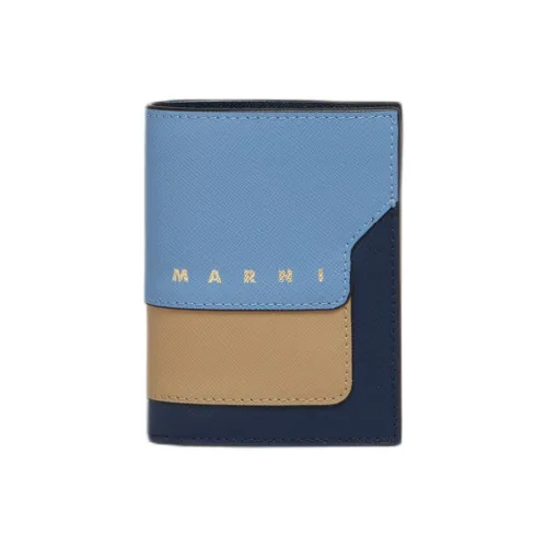 MARNI Colour-Block Bi-Fold Wallet