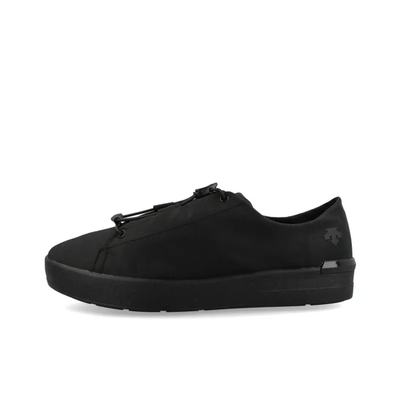 DESCENTE Waterproof And Wear resistant Low Top Skateboard Shoes Unisex Black-0