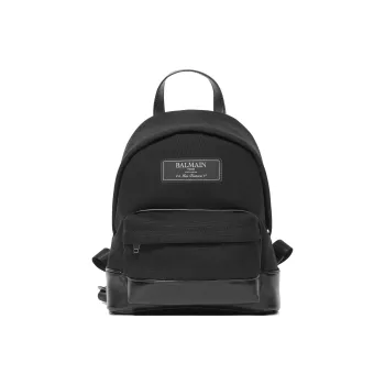 BALMAIN Logo patch Backpack