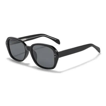 Sagawa TR/Memory Plastic Square Sunglasses Unisex
