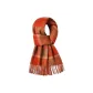 Brown Orange Coffee Plaid