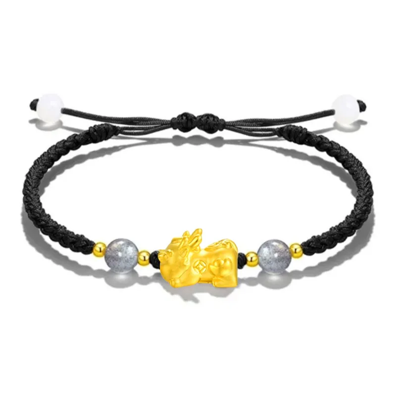 Zocai Gold Bracelet Unisex-4