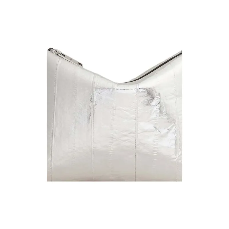 KHAITE Eel Skin Clutch Women's Silver-4