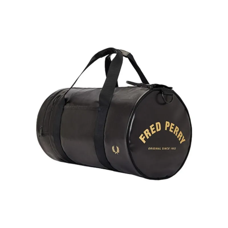 FRED PERRY Polyester One Shoulder Handbag Men's Black-1