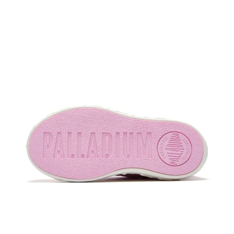 Palladium Anti Slip Wear Resistant Low Top Skateboard Shoes Unisex Light Pink-6