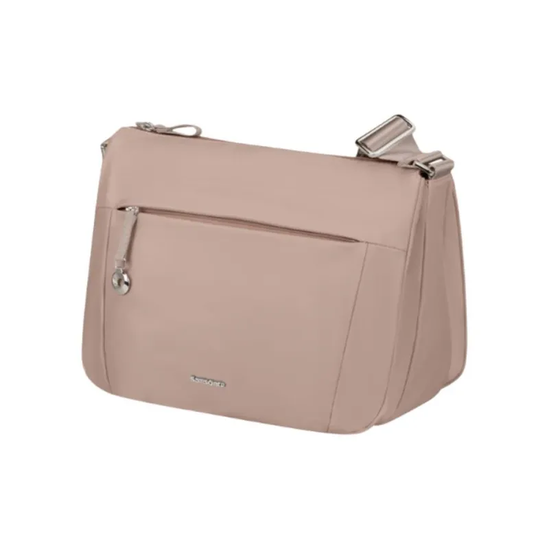 SAMSONITE Nylon Hobo Man Shoulder Bag Women's Pink-1