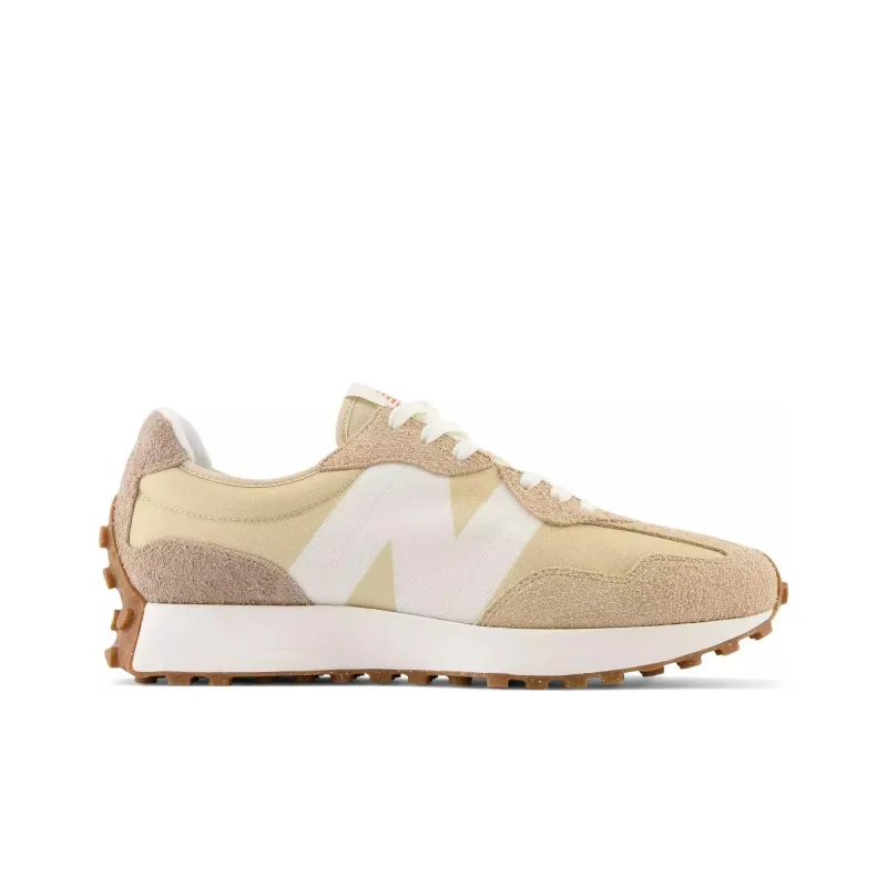 New Balance 327 Beam Beige White-1