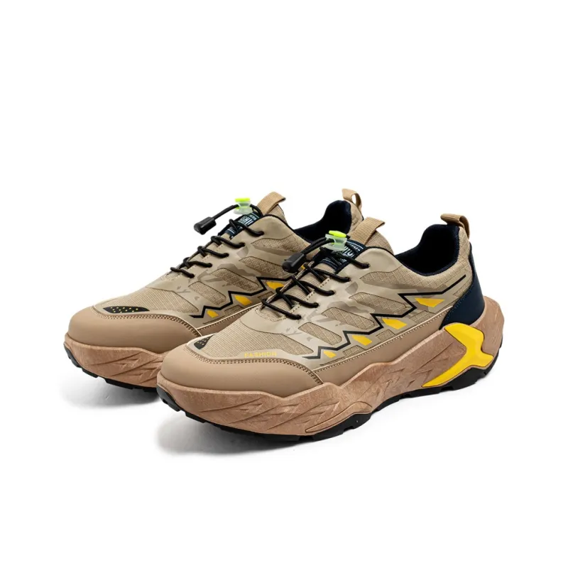 Meiretu Shock Absorbers With Slip Resistant And Abrasion Resistant Properties Low Top Casual Shoes Men's-7
