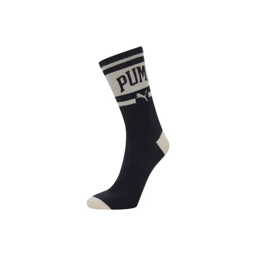 PUMA Mid-Calf Socks Unisex 1 Pack Black
