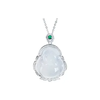 JUNWEN Chalcedony Necklaces Women's