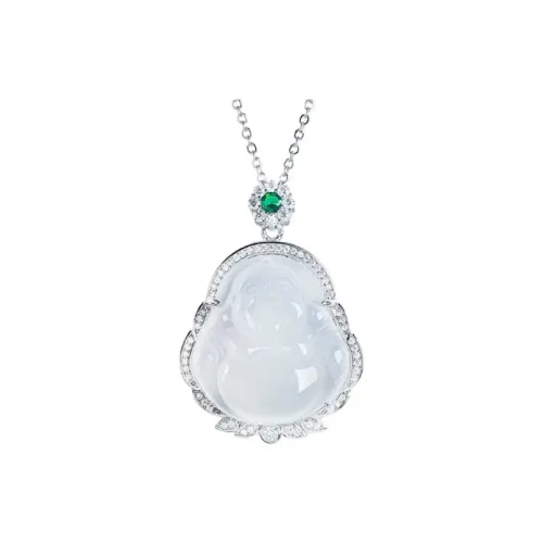 JUNWEN Chalcedony Necklaces Women's