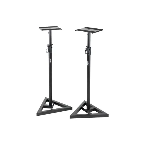 ON STAGE SMS6000-P Monitor Speaker Stand Adjustable Surround Sound Three-Legged Stand Musical Instrument Accessory