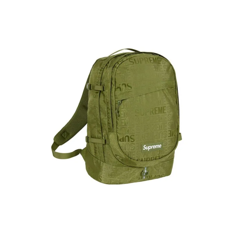 Supreme SS19 Nylon Backpack Regular Unisex Olive Green-1