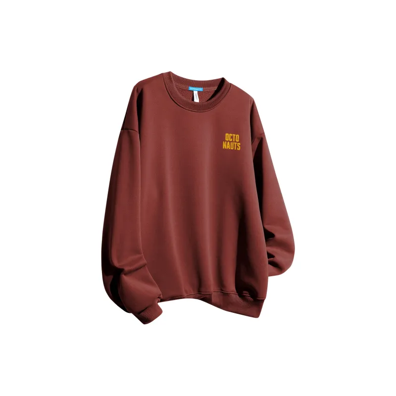Small Columns Under The Sea Sweatshirt Unisex White-25