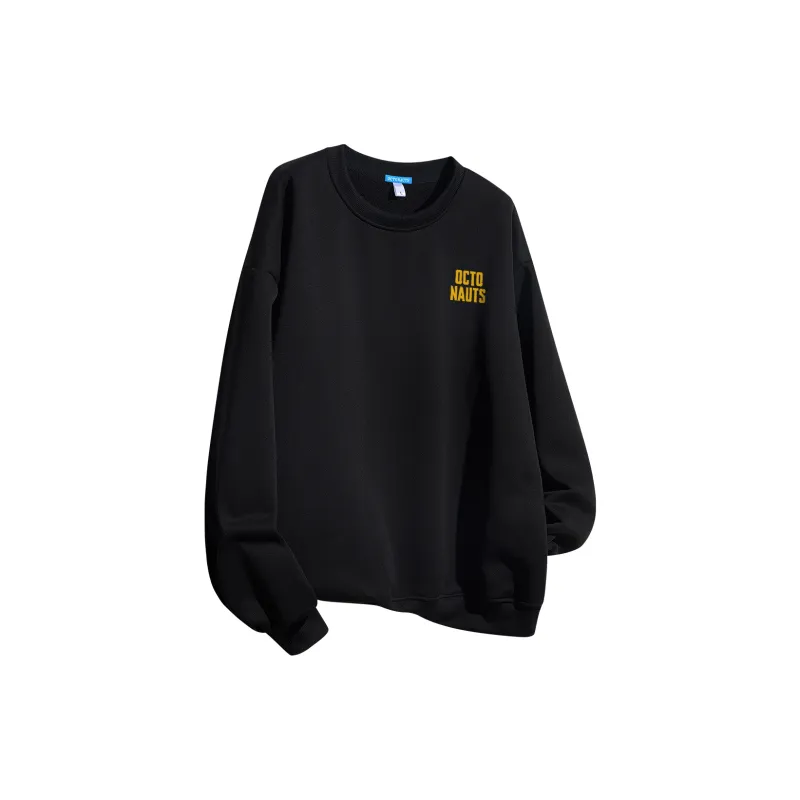 Small Columns Under The Sea Sweatshirt Unisex White-23