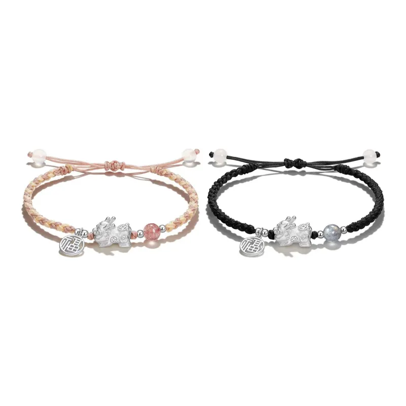 SUCH NICE Crystal Jade Bracelets Unisex-15