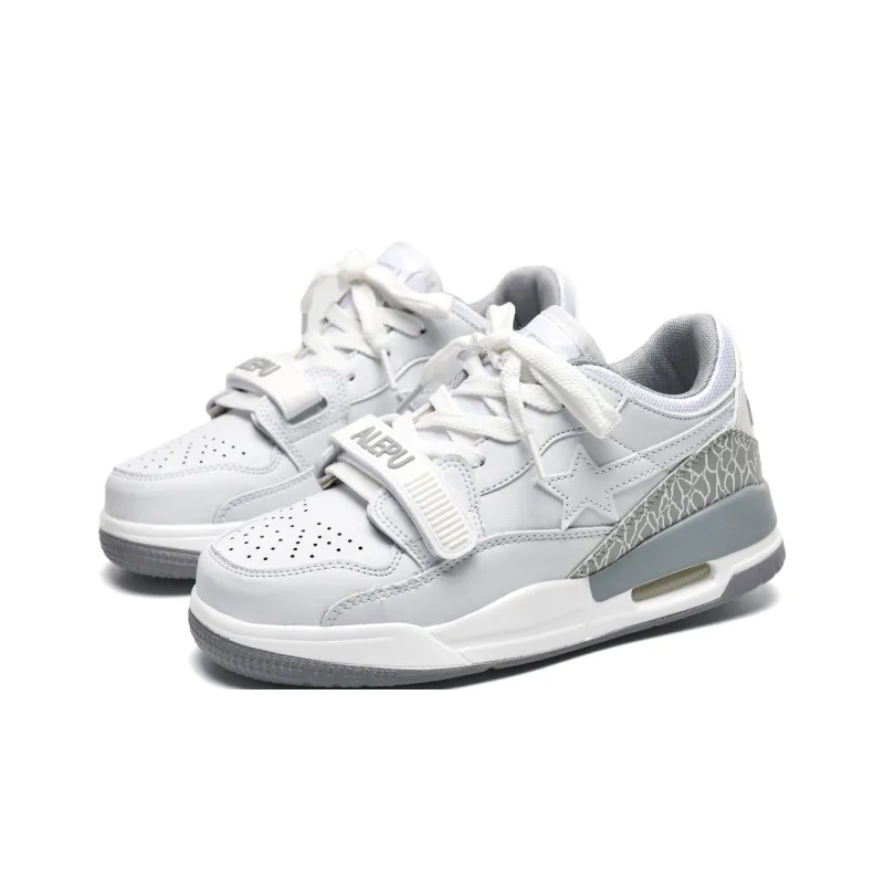 Circle Small Cushioning Coverage Wear-Resistant Lightweight Slip-Resistant Low-Top Skateboard Shoes Unisex-63