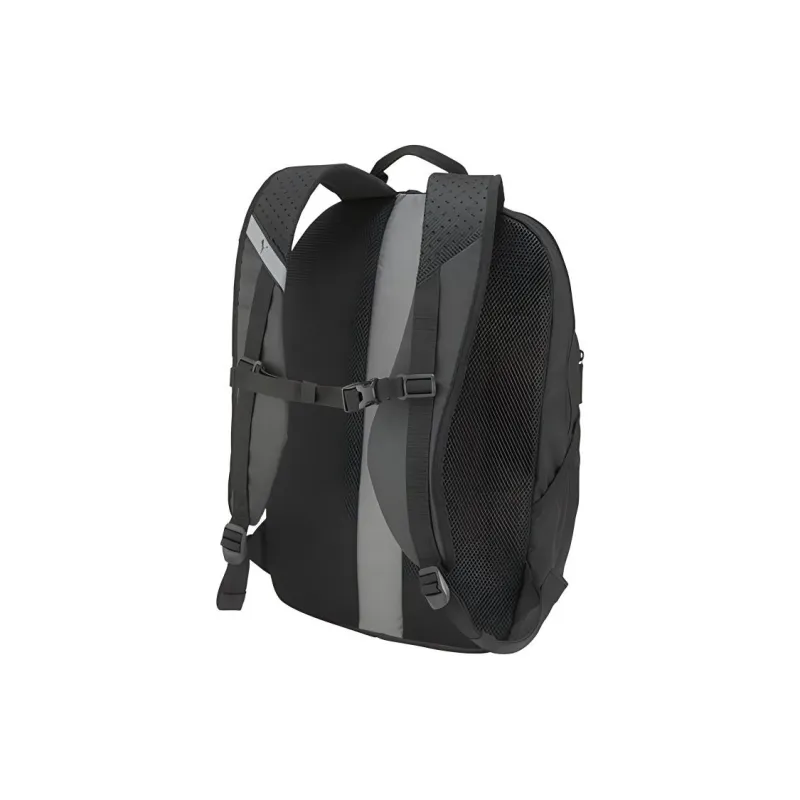 PUMA Polyester Backpack Regular Unisex Black/Gray-3
