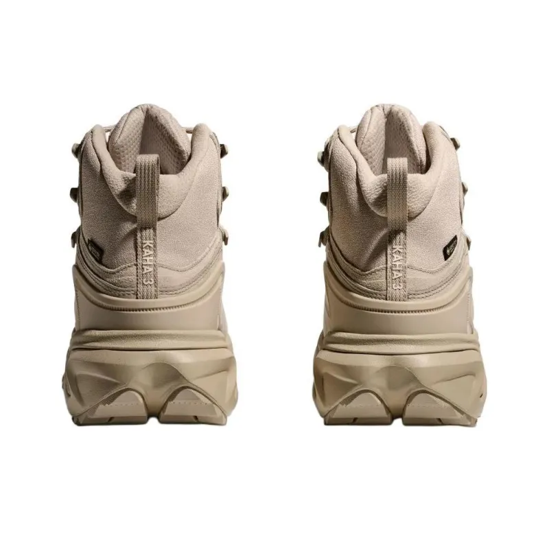 HOKA ONE ONE Kaha 3 Mid Gore Tex Raw Linen Oat Milk Women's-4
