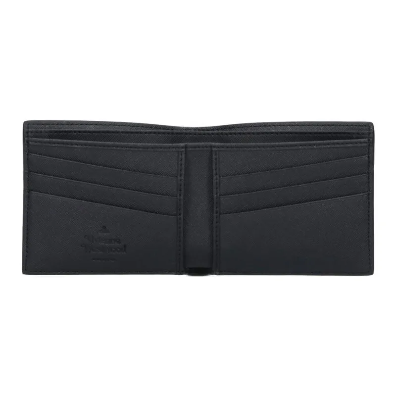 Vivienne Westwood Polyurethane Wallet Men's Black-2
