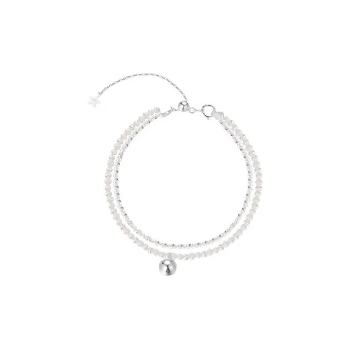 CARAT'S DIARY Alloy Shell Pearl Bracelets Women's