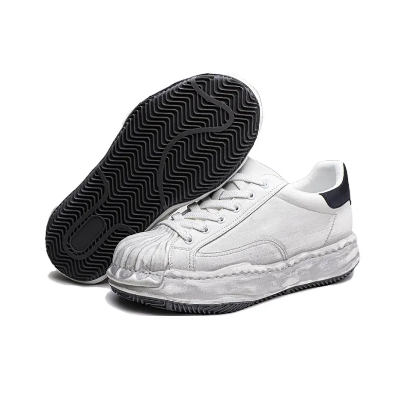 Year By Year Height Increasing Low Top Skateboard Shoes Men's-7