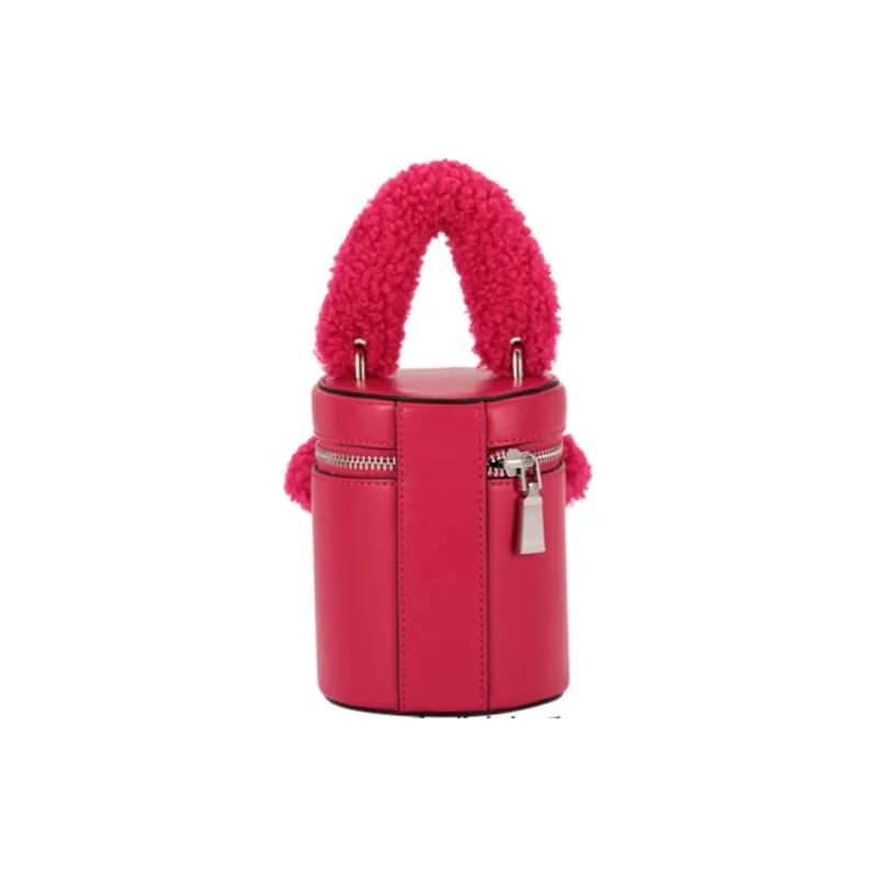 AJIDOU Disney, Collaboration Artificial Leather One Shoulder Handbag Medium Size Women's Pink-1