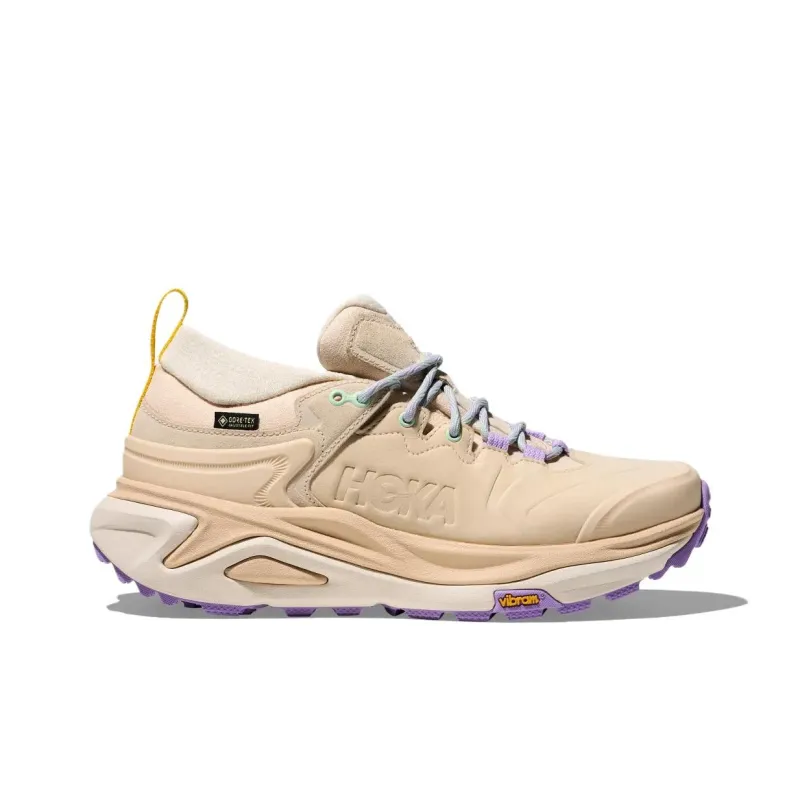 HOKA ONE ONE Kaha 3 Low Gore Tex Vanilla Mint Fluorite Women's-1