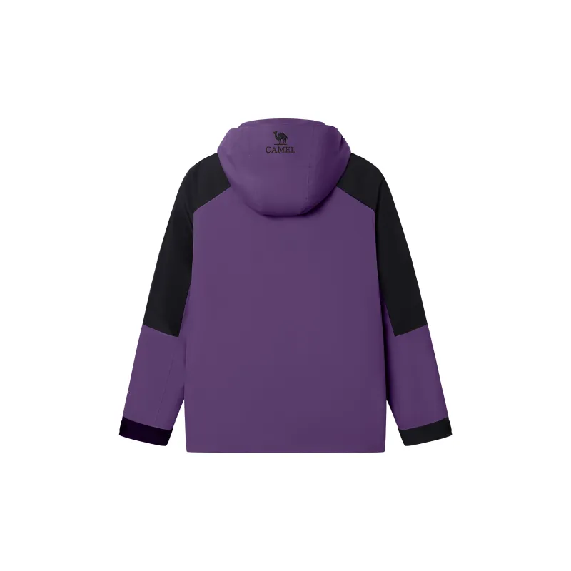 CAMEL All weather Waterproof And Windproof To Keep Warm Windbreaker Jacket Unisex-4