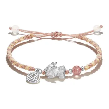 SUCH NICE Crystal Jade Bracelets Unisex