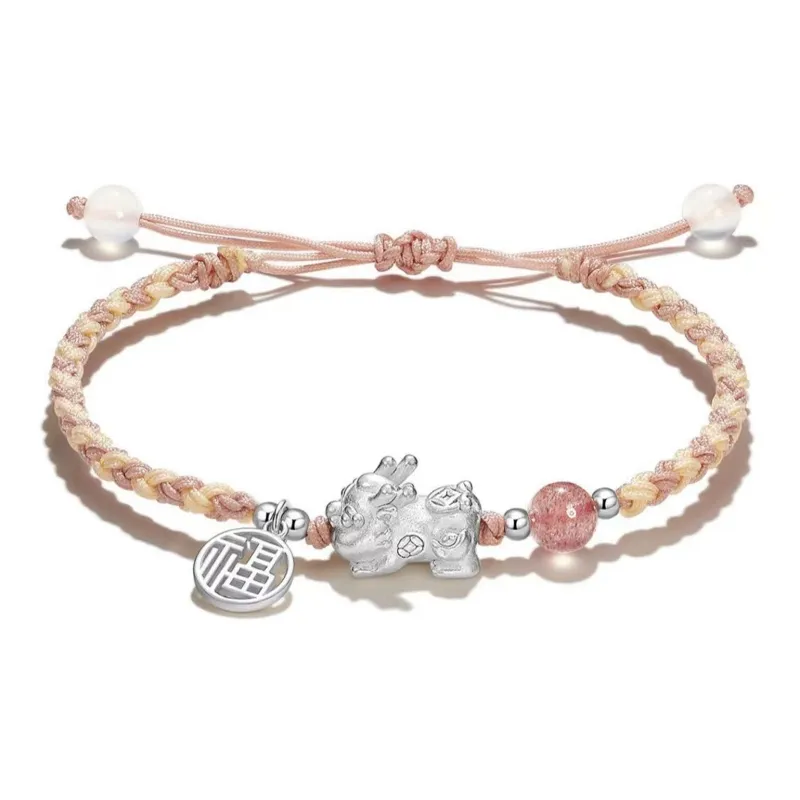 SUCH NICE Crystal Jade Bracelets Unisex-0