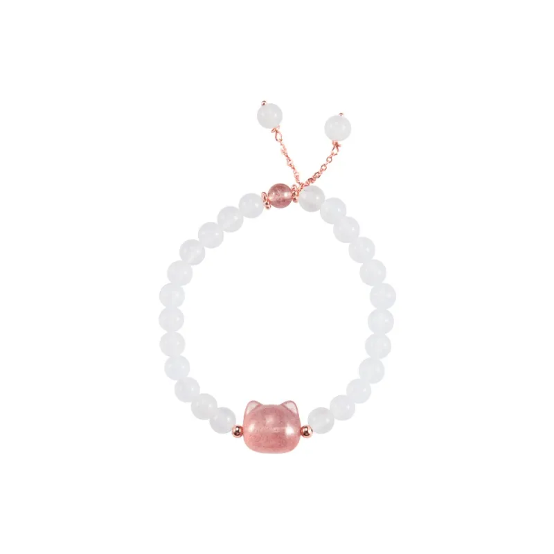JITAIXIANG Chalcedony Bracelets Women's-0