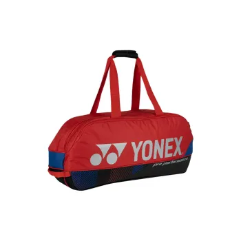 YONEX Badminton Racket Bags 6 Pcs Sporty Style Shoulder Bag Dark Red Unisex