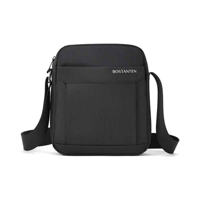 BOSTANTEN Fabric Shoulder Bag Regular Unisex Black-0